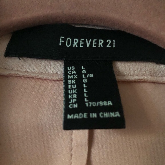 Pink suede jacket - Picture 4 of 5